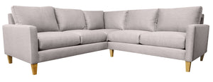 Verona 2pc L- Sectional  93"W x 93"L