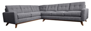 Venice 2pc Sectional Right Facing 112"W x 89"L