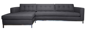 Nixon 2pc Sectional Left Facing 126"W x 65"L