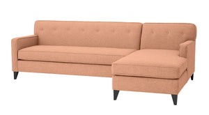 Urbana 2pc Sectional Right Facing Sectional 105"w x 65"l