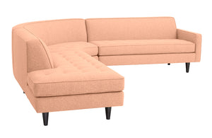 Hollywood 3pc Sectional Left Facing 112" x 111"