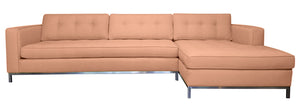 Nixon 2pc Sectional Right Facing 126"W x 65"L