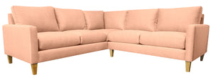 Verona 2pc L- Sectional  93"W x 93"L