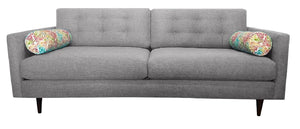 San Diego 87" Sofa w/No Button Tufting on Seats