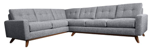 Venice 2pc Sectional Right Facing 112"W x 89"L