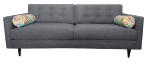 San Diego 87" Sofa w/No Button Tufting on Seats