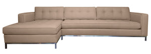 Nixon 2pc Sectional Left Facing 126"W x 65"L