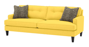 Olivia 84" Sofa - Down Wrapped Seat Cushions