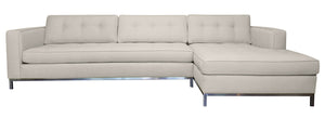 Nixon 2pc Sectional Right Facing 126"W x 65"L