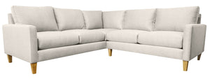 Verona 2pc L- Sectional  93"W x 93"L