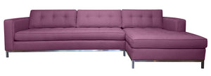 Nixon 2pc Sectional Right Facing 126"W x 65"L