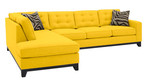 Sorrento 2pc Sectional Left Facing 119"W x 85"L