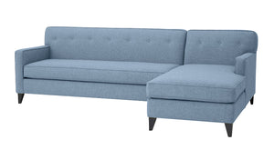 Urbana 2pc Sectional Right Facing Sectional 105"w x 65"l