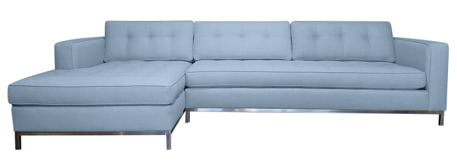 Nixon 2pc Sectional Left Facing 126"W x 65"L