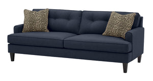 Olivia 84" Sofa - Down Wrapped Seat Cushions