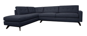 Venice 2pc Sectional Left Facing 110"W x 87"L