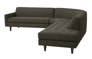 Hollywood 3pc Sectional Right Facing 112" x 111"