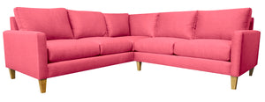 Verona 2pc L- Sectional  93"W x 93"L