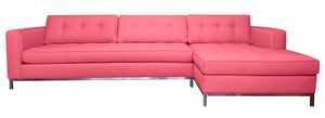 Nixon 2pc Sectional Right Facing 126"W x 65"L