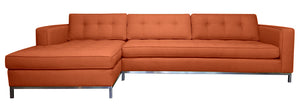 Nixon 2pc Sectional Left Facing 126"W x 65"L
