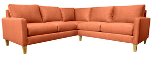 Verona 2pc L- Sectional  93"W x 93"L