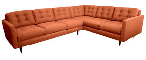 San Diego 2pc Sectional Left Facing 122"W x 96"L