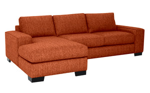 Uptown 2pc Sectional Left Facing 107"W x 65"L