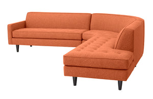 Hollywood 3pc Sectional Right Facing 112" x 111"