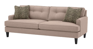 Olivia 84" Sofa - Down Wrapped Seat Cushions