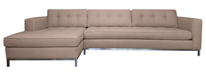 Nixon 2pc Sectional Left Facing 126"W x 65"L
