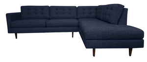 San Diego 2pc Sectional Right Facing 111"W x 87"L