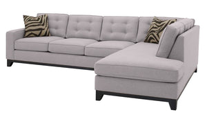 Sorrento 2pc Sectional Right Facing 119"W x 85"L