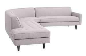 Hollywood 3pc Sectional Left Facing 112" x 111"