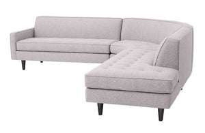 Hollywood 3pc Sectional Right Facing 112" x 111"