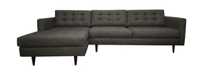 San Diego 2pc Sectional Left Facing 112"W x 65"L