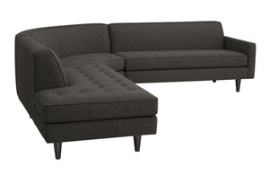 Hollywood 3pc Sectional Left Facing 112" x 111"