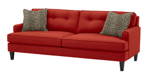 Olivia 84" Sofa - Down Wrapped Seat Cushions