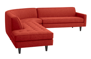 Hollywood 3pc Sectional Left Facing 112" x 111"