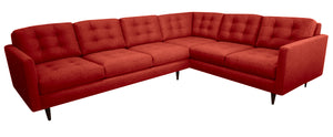 San Diego 2pc Sectional Left Facing 122"W x 96"L