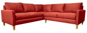 Verona 2pc L- Sectional  93"W x 93"L