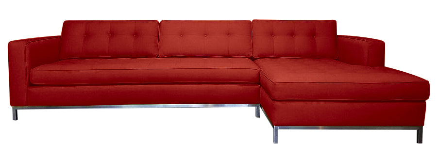 Nixon 2pc Sectional Right Facing 126"W x 65"L