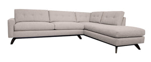 Venice 2pc Sectional Right Facing 110"W x 87"L