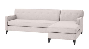Urbana 2pc Sectional Right Facing Sectional 105"w x 65"l