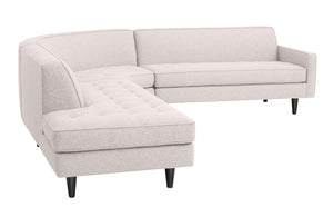 Hollywood 3pc Sectional Left Facing 112" x 111"