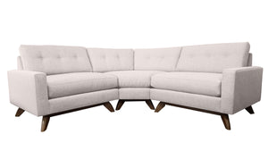 Venice 3pc Curved Sectional 86"W x 86"L