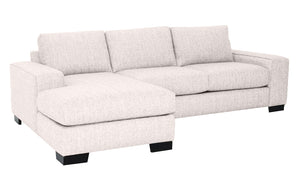 Uptown 2pc Sectional Left Facing 107"W x 65"L
