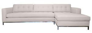 Nixon 2pc Sectional Right Facing 126"W x 65"L