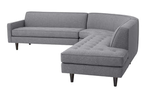 Hollywood 3pc Sectional Right Facing 112" x 111"
