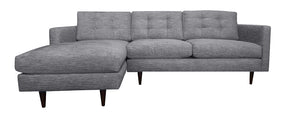 San Diego 2pc Sectional Left Facing 99"W x 65"L