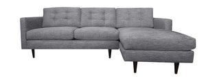 San Diego 2pc Sectional Right Facing 99"W x 65"L